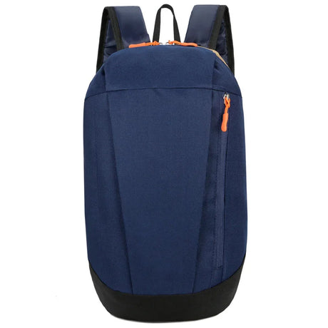 Dark blue lightweight hiking backpack front view