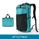 Foldable hiking daypack – compact storage bag view