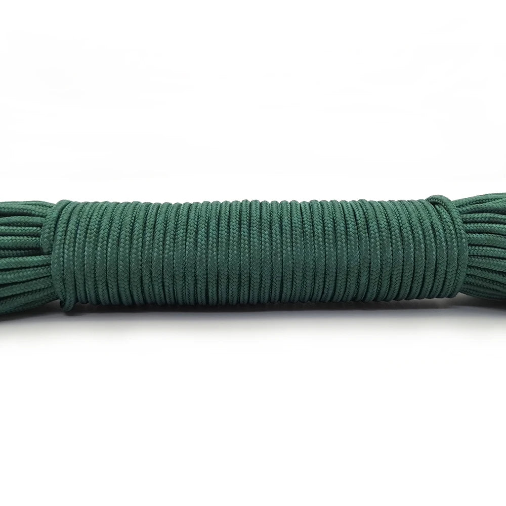 Solid Parachute Cord – 3mm, 328ft, Single Strand