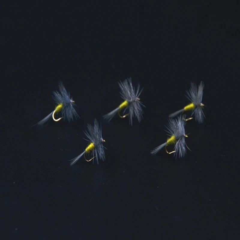 CONTEMPLATOR Blue Winged Olive Dry Flies #16 (5 Pack)