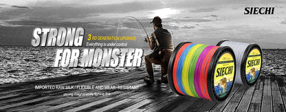 JOF 8 Strand and 4 Strand PE Braided Fishing Line