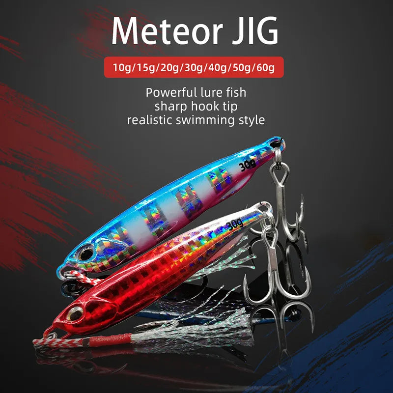 Atriptime Metal Cast Jig Spoon (10-50g)