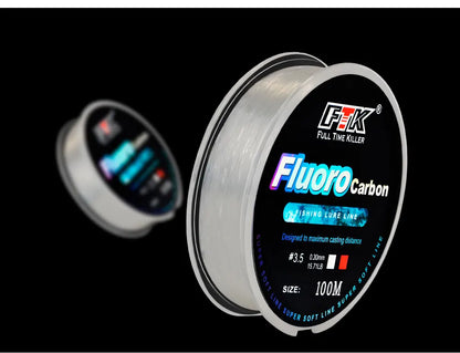 FTK Fluorocarbon Leader Line 100m