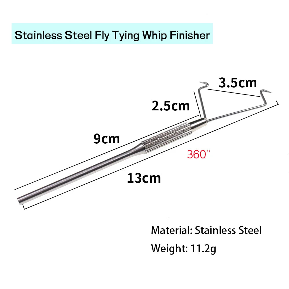 Rotating Whip Finisher Fly Tying Tool