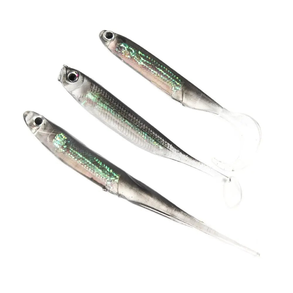 T-Tail Spinner Soft Baits (5 Pack)