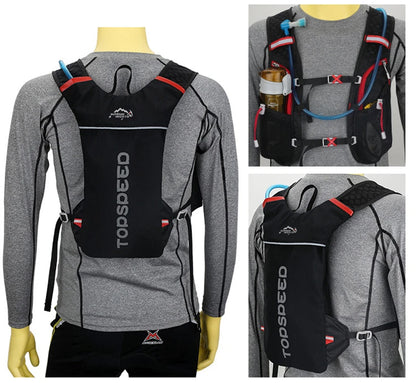 Outdoor Trail Running 5L Ultralight Backpack Hydration Jogging Vest Men Breathable Marathon Bicycle Bag Fitness Running Bag