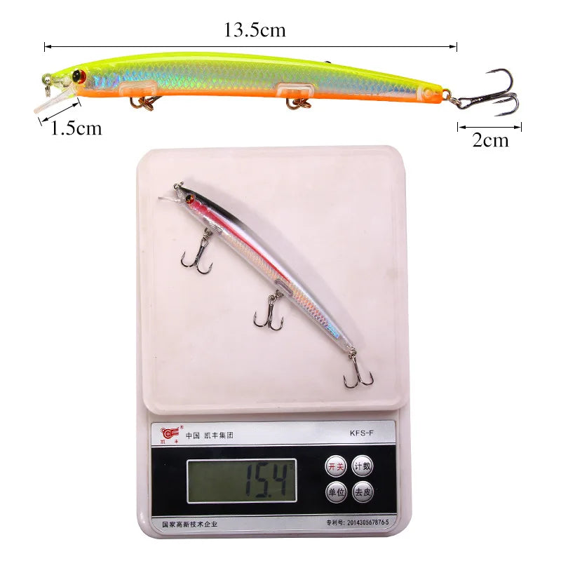 Long Shot Minnow Crankbait 135mm