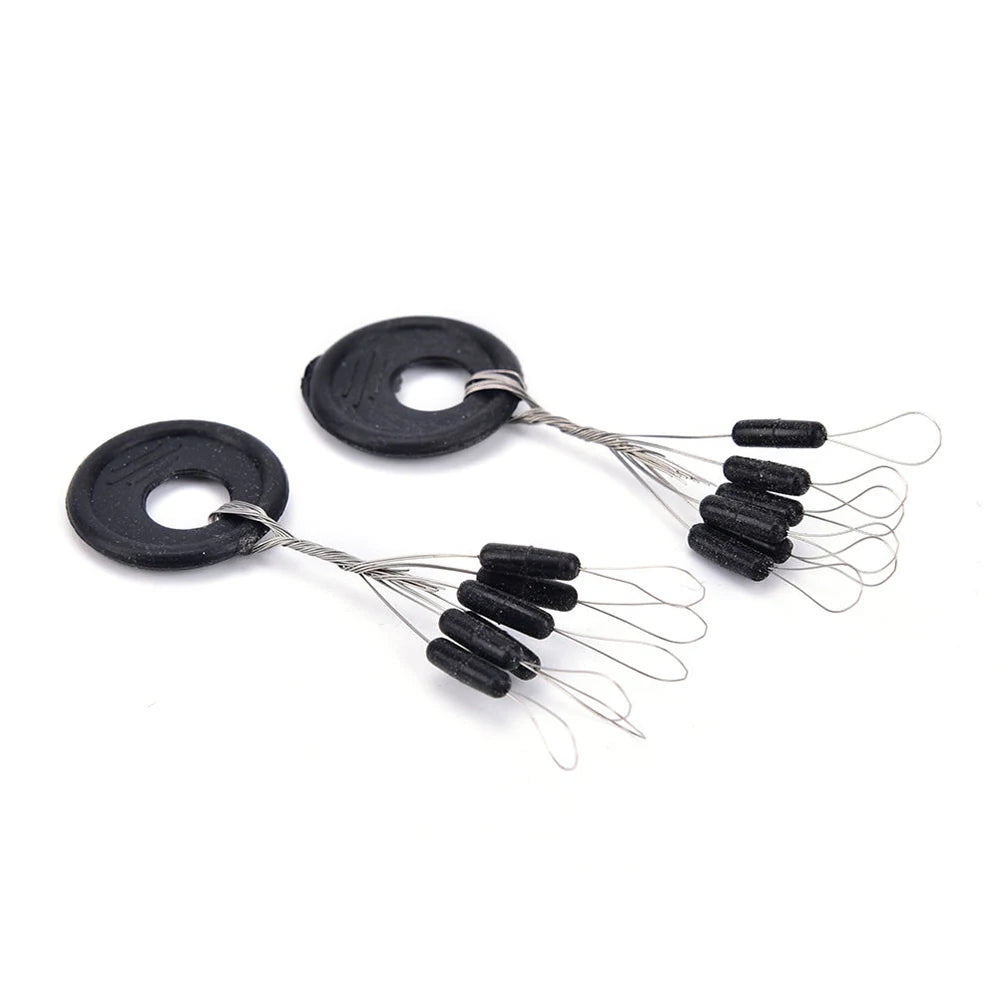 PRO BEROS Rubber Bobber Stoppers (60 Pack)