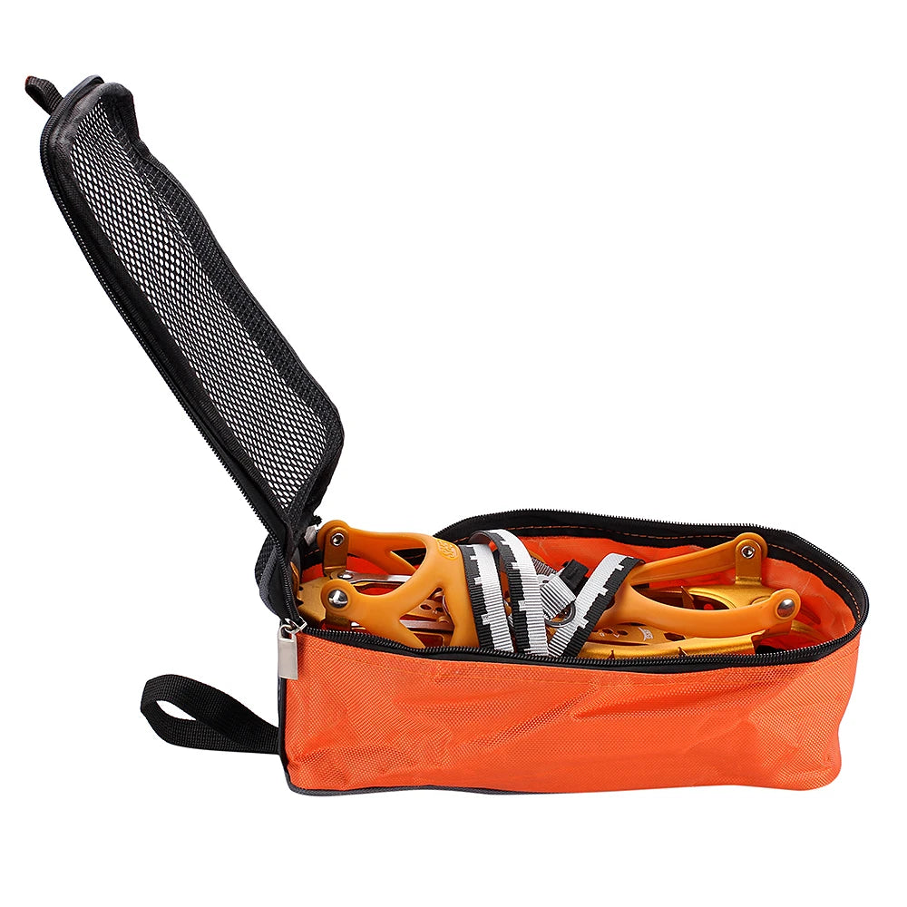 BRS 14 Teeth Claws Snow Crampons Walking Crampon Aluminium alloy Spike Ice Grippers Mountaineering Climbing Equipment BRS-S3