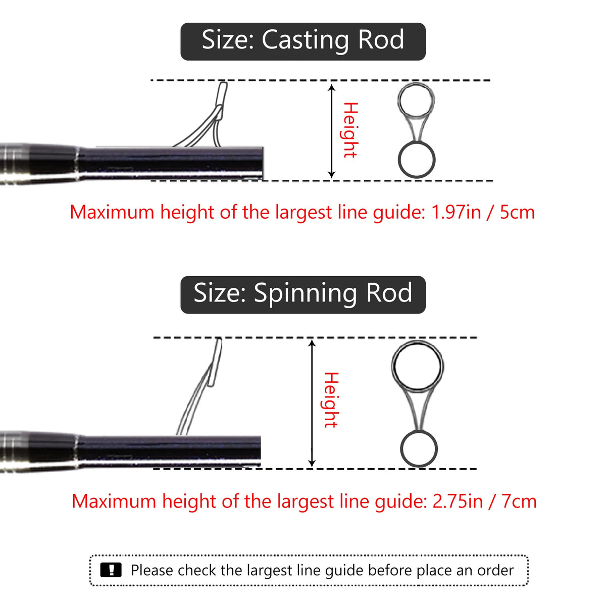 Bassdash Protective Fishing Rod Sleeves