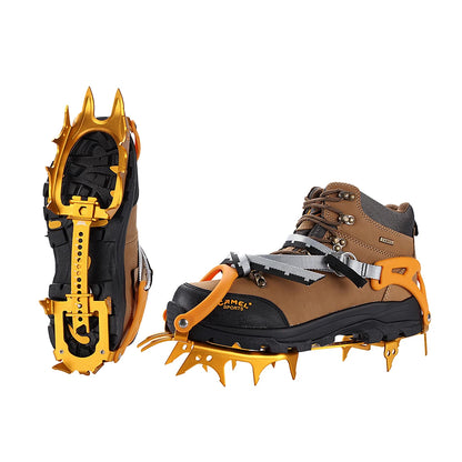 BRS 14 Teeth Claws Snow Crampons Walking Crampon Aluminium alloy Spike Ice Grippers Mountaineering Climbing Equipment BRS-S3