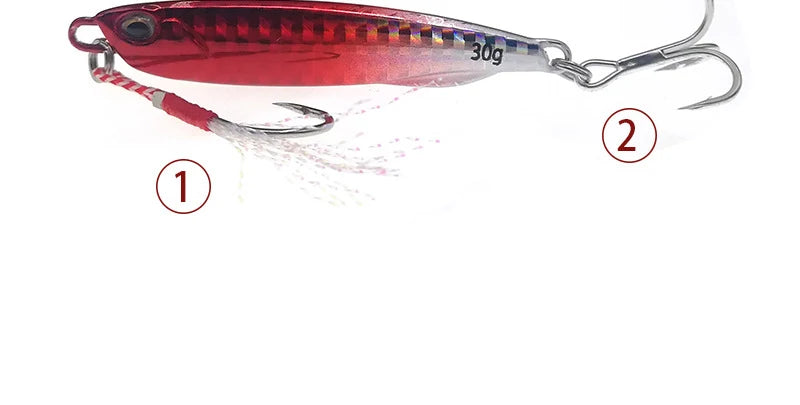Atriptime Metal Cast Jig Spoon (10-50g)