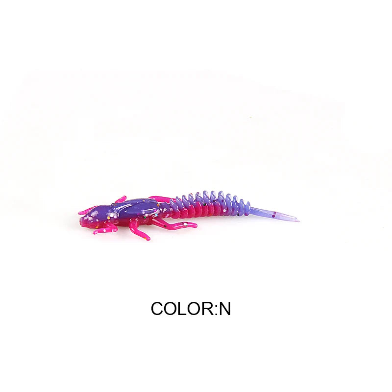 Supercontinent Larva Soft Lures