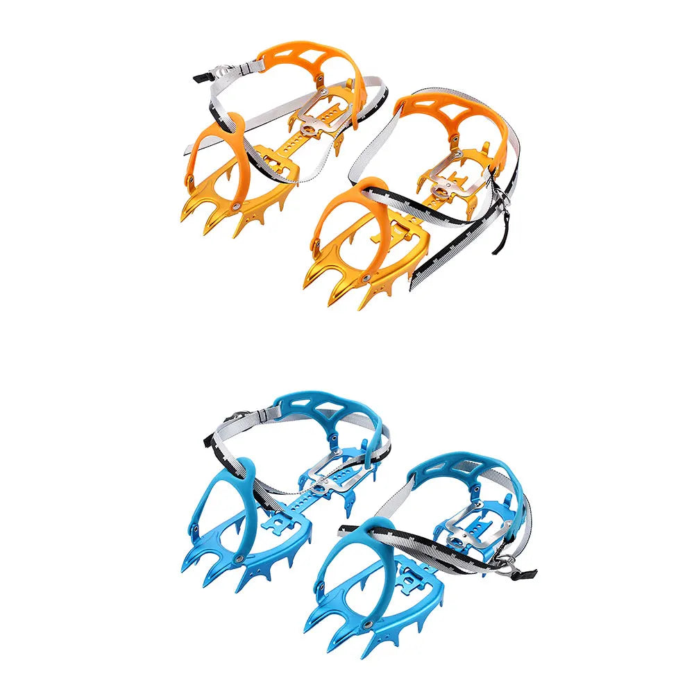 BRS 14 Teeth Claws Snow Crampons Walking Crampon Aluminium alloy Spike Ice Grippers Mountaineering Climbing Equipment BRS-S3