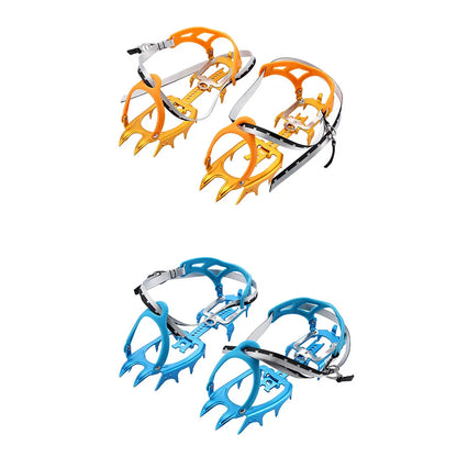 BRS 14 Teeth Claws Snow Crampons Walking Crampon Aluminium alloy Spike Ice Grippers Mountaineering Climbing Equipment BRS-S3