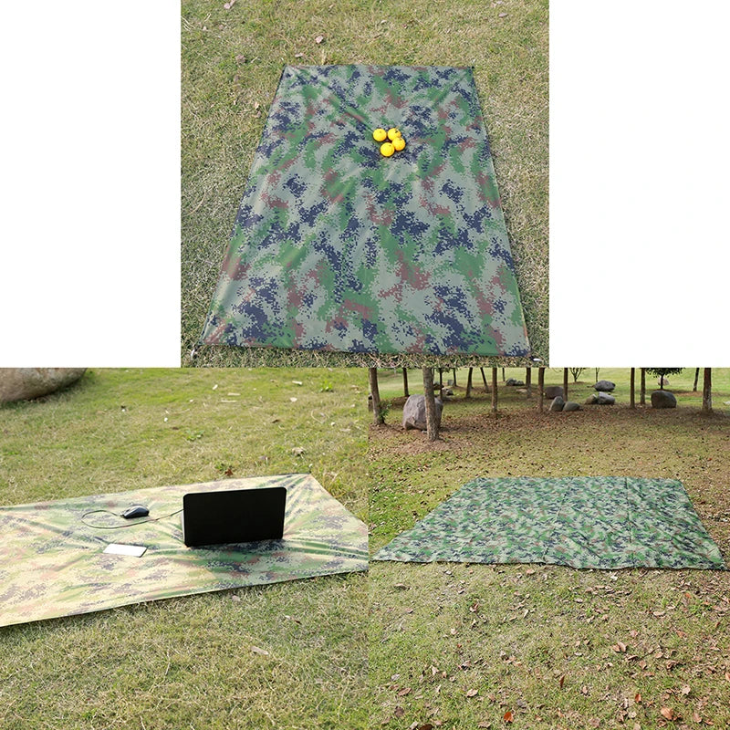 Outdoor Tarp Camping Sun Shelter Waterproof Beach Awning Beach Tent Rain Shelter