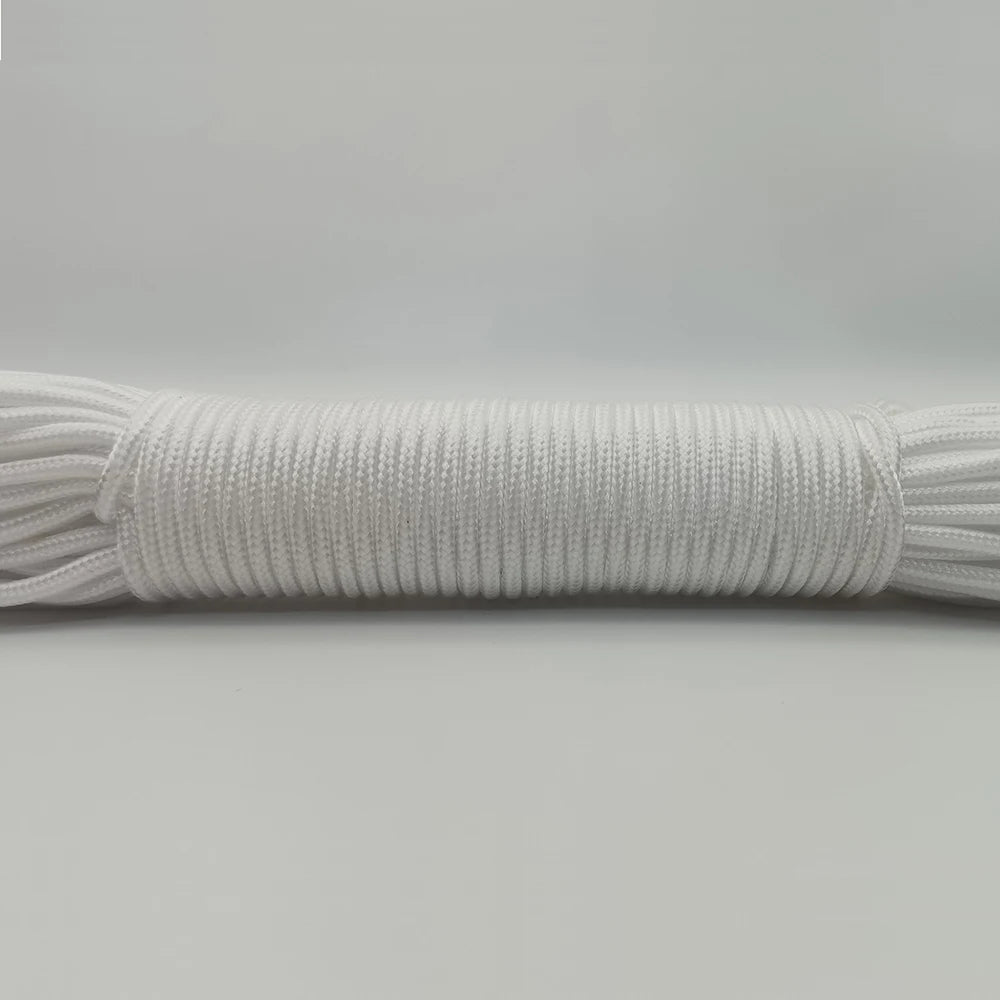 Solid Parachute Cord – 3mm, 328ft, Single Strand