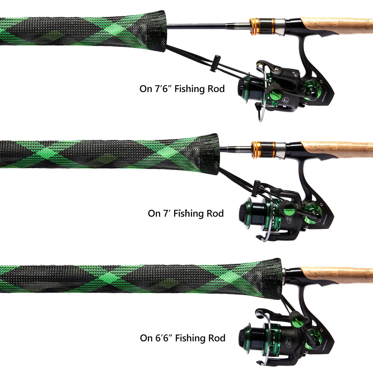 Bassdash Protective Fishing Rod Sleeves