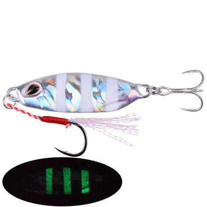 Metal Jigging Spoon Lures (10-40g)