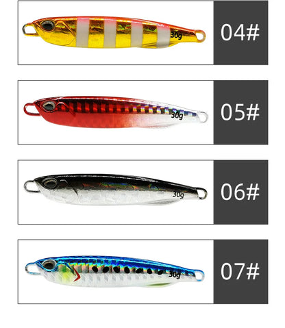 Atriptime Metal Cast Jig Spoon (10-50g)