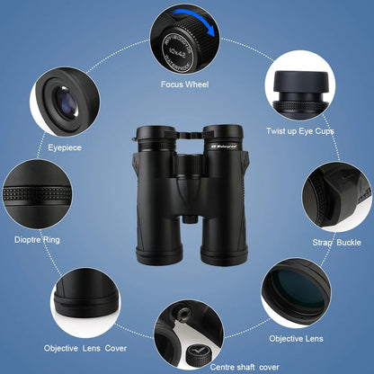 SVBONY Bird Watching Telescope SV47 Powerful Binoculars 8x32/8x42/10x42 Professional IPX7 Waterproof camping equipment Survival