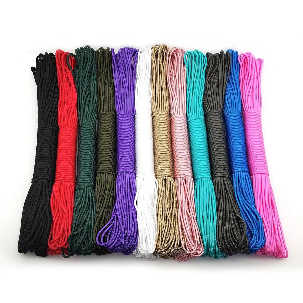Solid Parachute Cord – 3mm, 328ft, Single Strand
