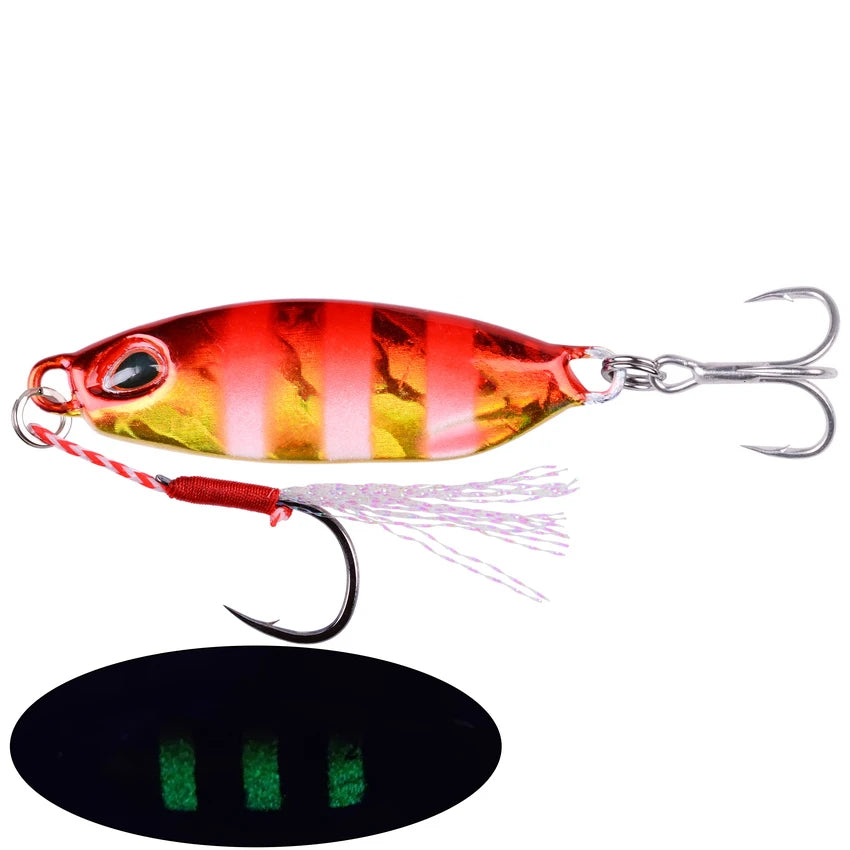 Metal Jigging Spoon Lures (10-40g)