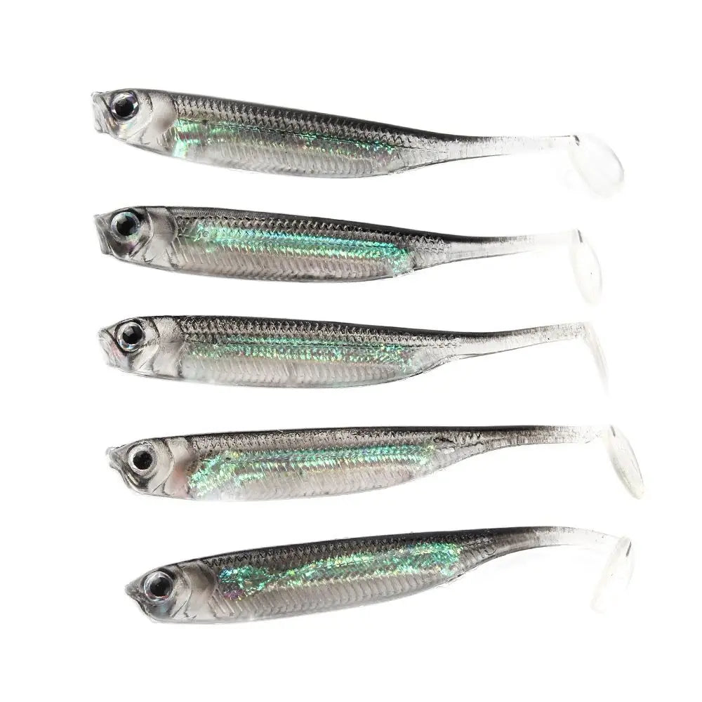 T-Tail Spinner Soft Baits (5 Pack)