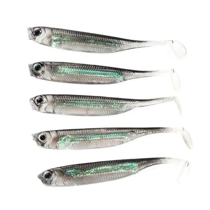 T-Tail Spinner Soft Baits (5 Pack)