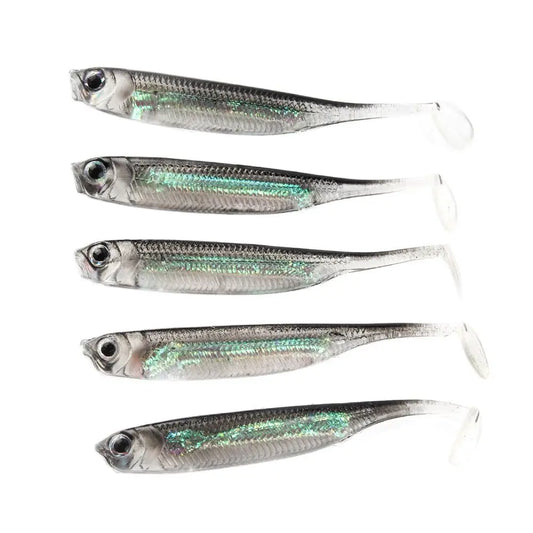 T-Tail Spinner Soft Baits (5 Pack)