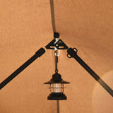Hot Sale Tent Pole Connector Aluminum Alloy Adjustable Angle Non-Slip Protection With Hook Tent Awning Pole Thimble Accessories