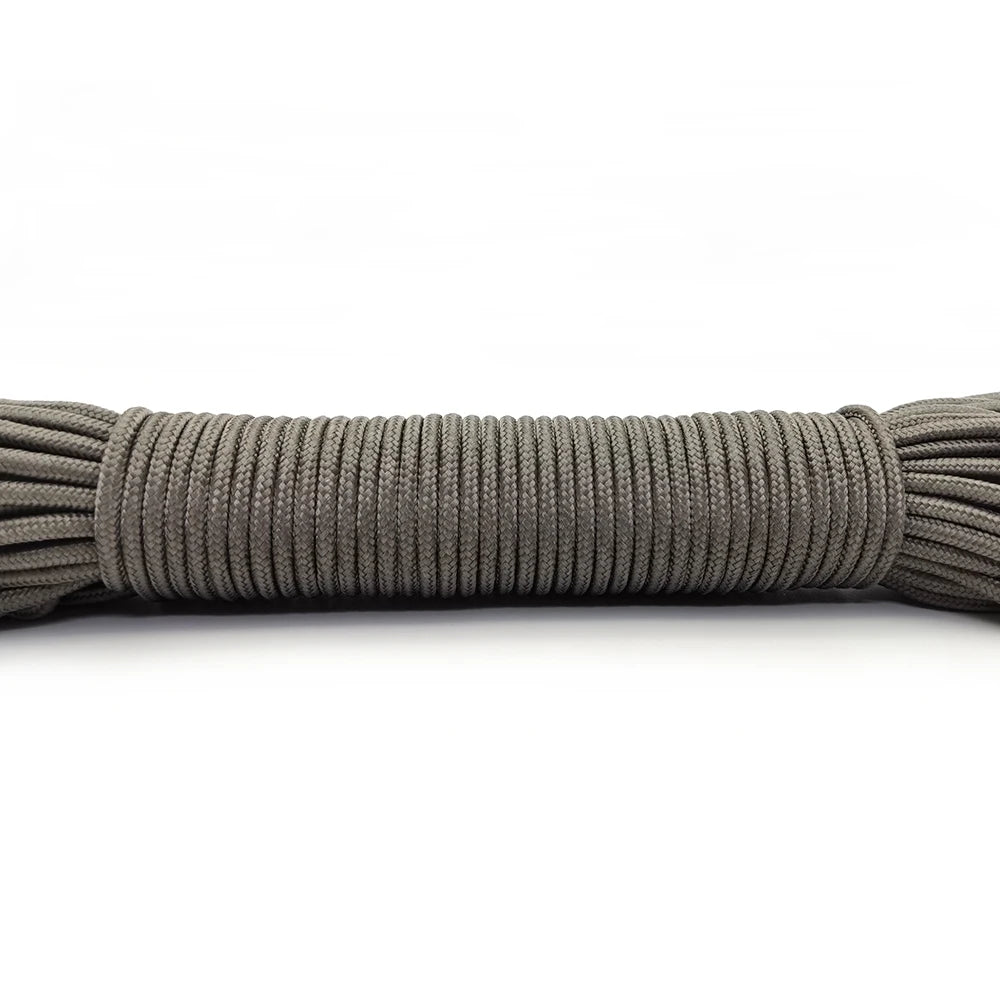 Solid Parachute Cord – 3mm, 328ft, Single Strand