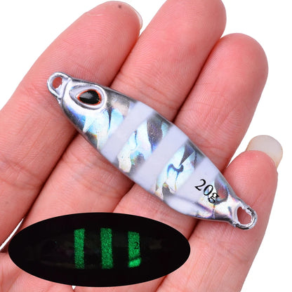 Metal Jigging Spoon Lures (10-40g)