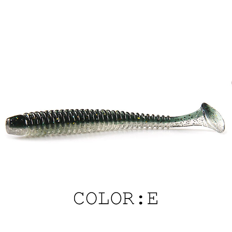 Supercontinent Swing Impact Ring Shad Fishing Lure 6pcs/10pcs/20pcs Artificial Pesca Leurre Souple Fishing Lures