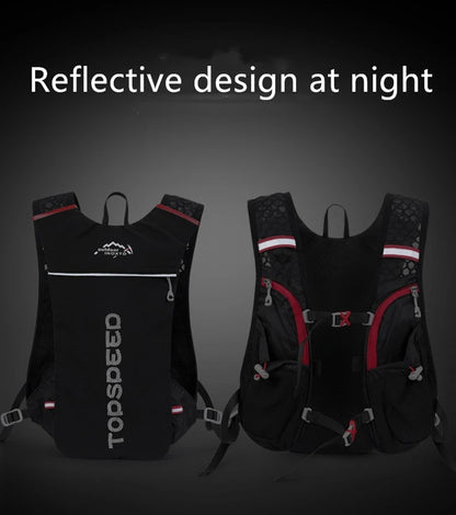 Outdoor Trail Running 5L Ultralight Backpack Hydration Jogging Vest Men Breathable Marathon Bicycle Bag Fitness Running Bag