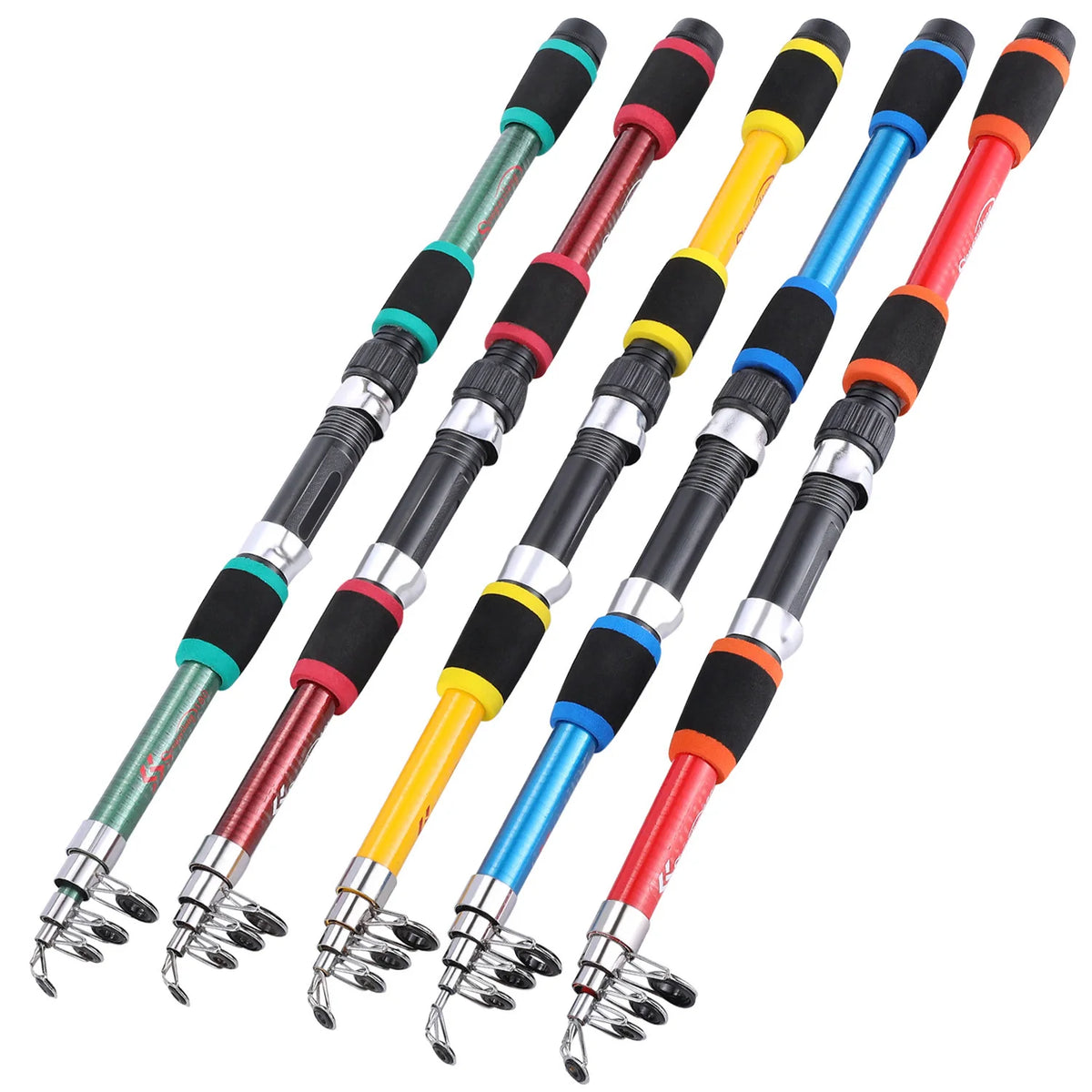 Sougayilang 2.1m-3.6m Spinning Fishing Rod Carbon Trout Carp Telescopic Fishing Pole Lure Fishing Rod Tackle