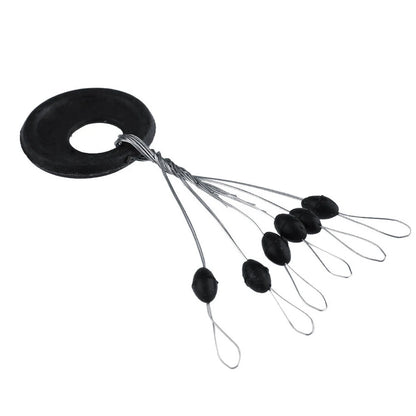PRO BEROS Rubber Bobber Stoppers (60 Pack)