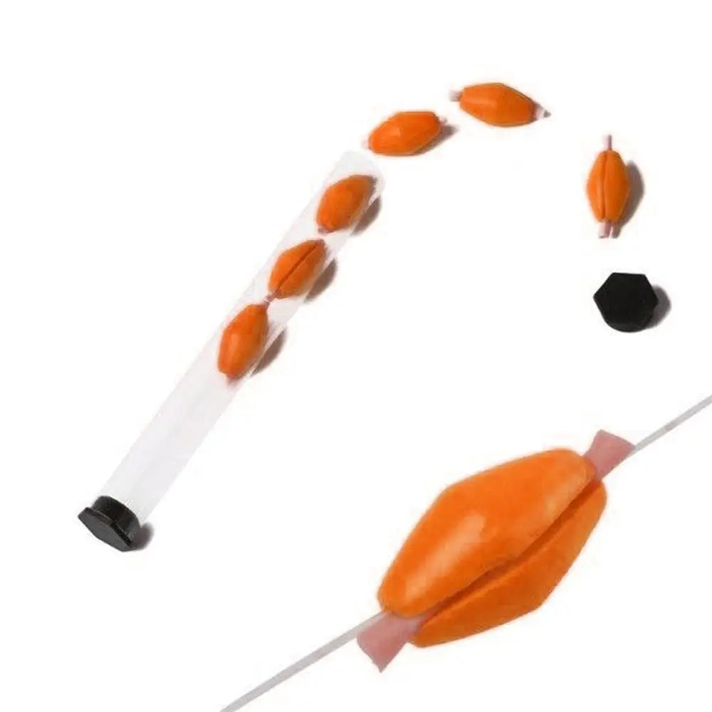 Fluorescent Foam Tube Strike Indicators (6 Pack)