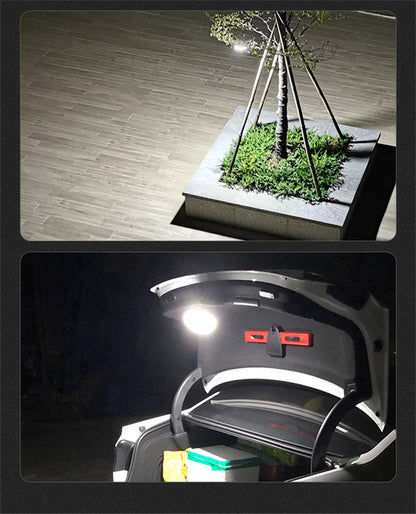 13500maH 60W Rechargeable LED Camping Lantern with Magnet Strong Light Portable Flashlights Tent Lights Work Repair Lighting