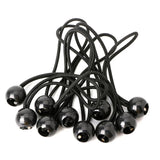 20/50pcs Set Outdoor Supplies Elastic Rope Ball Hiking Tent Accessories Bands Bungee Cords  Tarp Tie Down Strap Camping Belts