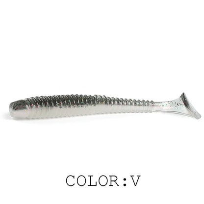 Supercontinent Swing Impact Ring Shad Fishing Lure 6pcs/10pcs/20pcs Artificial Pesca Leurre Souple Fishing Lures