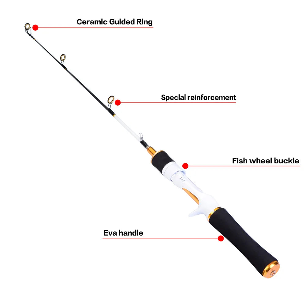70cm Solid Tip Ice Fishing Rod