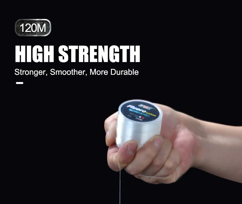FTK Fluorocarbon Coated Line 120m