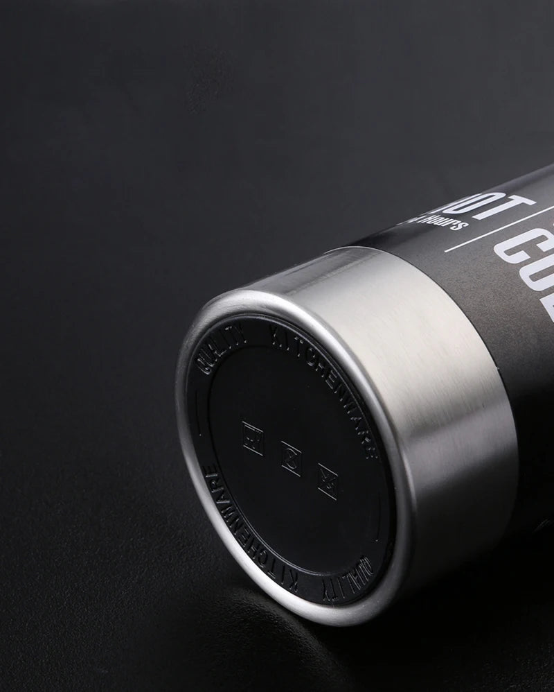 500/1000/1500ml Stainless Steel Thermos Large Capacity Vacuum Flask Portable Insulated Tumbler with Rope Thermo Bottle