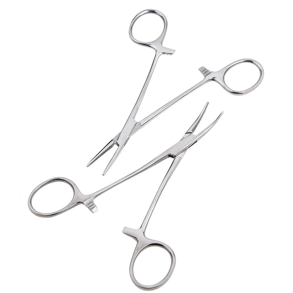 Locking Hemostat Fishing Forceps (12.5-18cm)