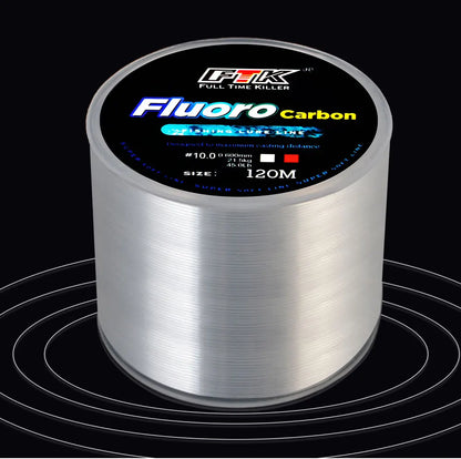 FTK Fluorocarbon Coated Line 120m