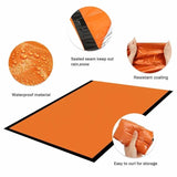 Compact Bivy Sack Emergency Survival Sleeping Bag Portable Waterproof Reusable Thermal Sleeping Bags Mylar Survival Blanket