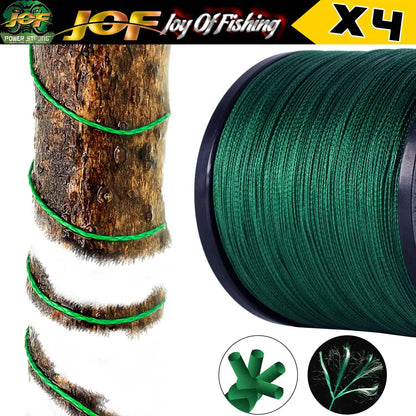 JOF 4 Strand Braided PE Fishing Line