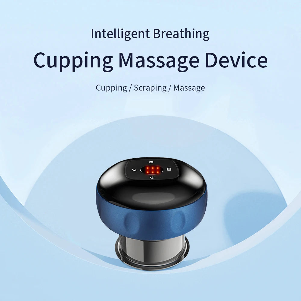 Electric Vacuum Cupping Massage Body Cups Anti-Cellulite Therapy Massager for Body Electric Guasha Scraping Fat Burning Slimming