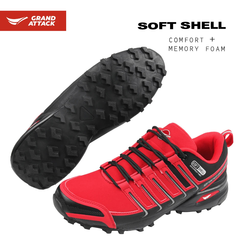 Grand Attack Men’s Trail Running Shoes – Outdoor Hiking, Trekking & Backpacking Sneakers